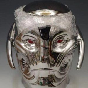 NIB MARVEL STAR WARS 2015 ULTRON SILVER COOKIE JAR